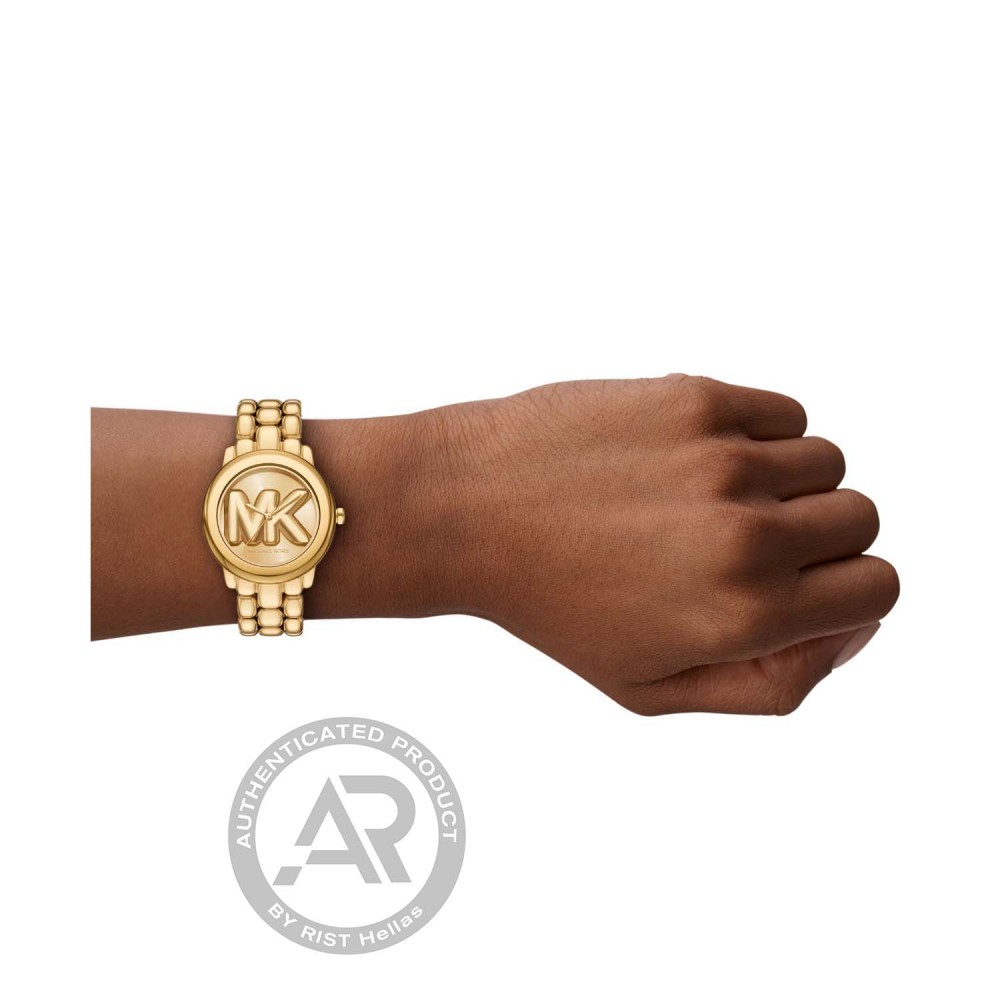 MICHAEL KORS Phoebe με Χρυσό Μπρασελέ από Ανοξείδωτο Ατσάλι MK4923 MICHAEL KORS Phoebe με Χρυσό Μπρασελέ από Ανοξείδωτο Ατσάλι MK4923