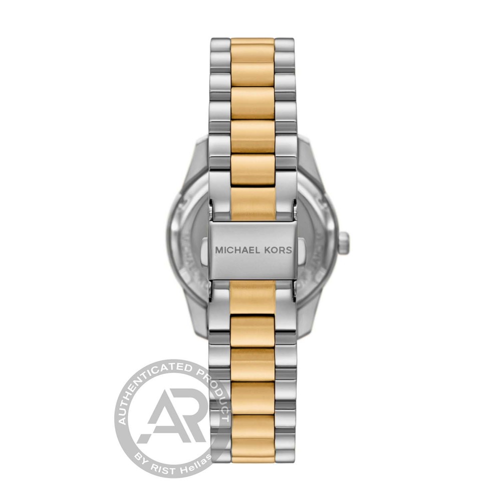 MICHAEL KORS Lexington Crystals Με Μπρασελέ Δύο Τόνων από Ανοξείδωτο Ατσάλι MK4925