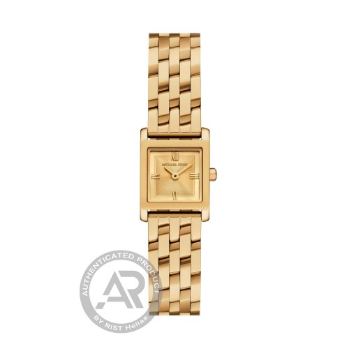 MICHAEL KORS Georgie με Χρυσό Μπρασελέ από Ανοξείδωτο Ατσάλι MK4931