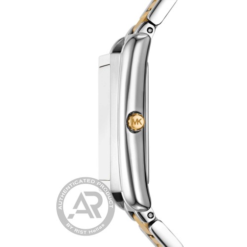 MICHAEL KORS Essex Ρολόι με Μπρασελέ Δύο Τόνων από Ανοξείδωτο Ατσάλι MK4967