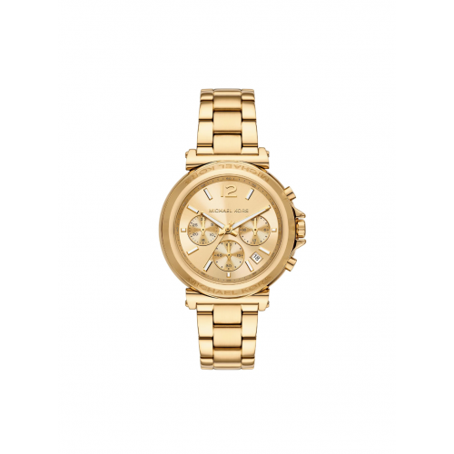 MICHAEL KORS Maren Χρονογράφος με Χρυσό Μπρασελέ από Ανοξείδωτο Ατσάλι MK7493 MICHAEL KORS Maren Χρονογράφος με Χρυσό Μπρασελέ από Ανοξείδωτο Ατσάλι MK7493