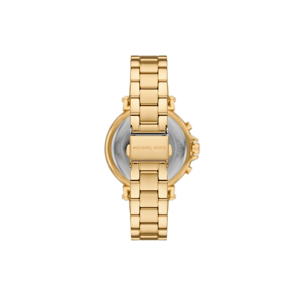 MICHAEL KORS Maren Χρονογράφος με Χρυσό Μπρασελέ από Ανοξείδωτο Ατσάλι MK7493 MICHAEL KORS Maren Χρονογράφος με Χρυσό Μπρασελέ από Ανοξείδωτο Ατσάλι MK7493