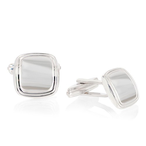 TRIANTOS Μανικετόκουμπα από 925 Ασήμι MNTR1025