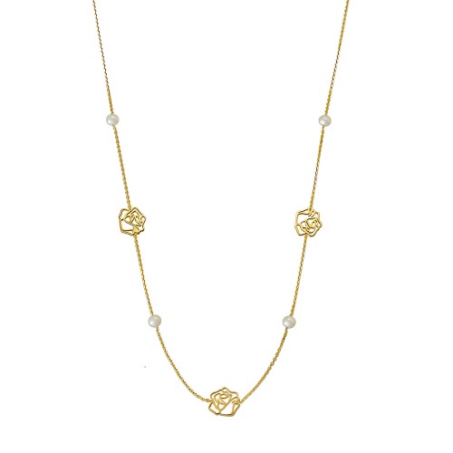 14K Χρυσό Κολιέ με Μαργαριτάρια MJ156