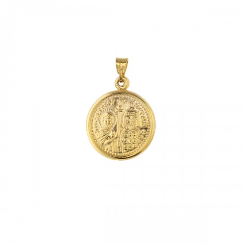 9K Χρυσό Κωνσταντινάτο Διπλής Όψεως P065DBJ