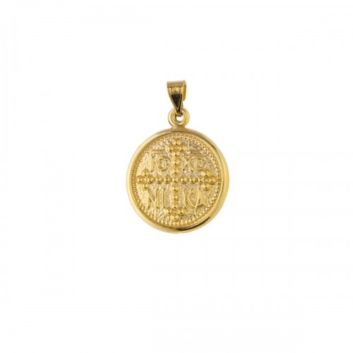 9K Χρυσό Κωνσταντινάτο Διπλής Όψεως P14DBJ