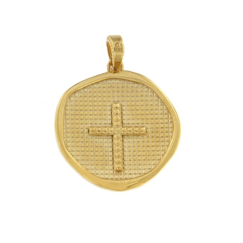 9K Χρυσό Κωνσταντινάτο Διπλής Όψεως P323KR