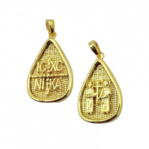 9K Χρυσό Κωνσταντινάτο Διπλής Όψεως P697KR