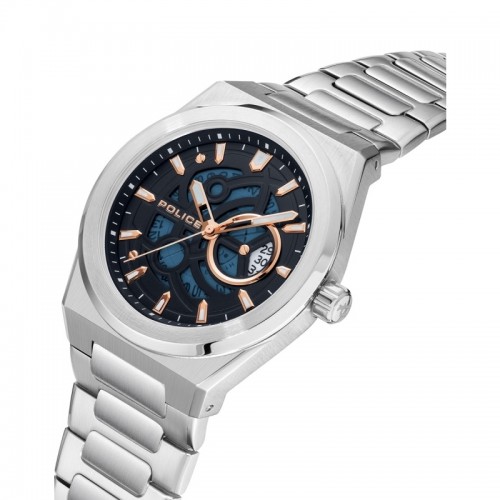 POLICE Ofset Με Ασημί Μπρασελέ από Ανοξείδωτο Ατσάλι PEWJH2228008