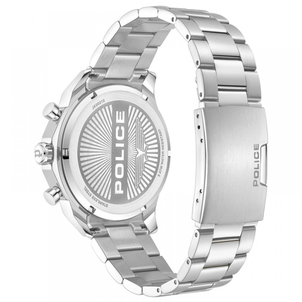 POLICE RANGY με Ασημί Μπρασελέ από Ανοξείδωτο Ατσάλι PEWJK0021001M