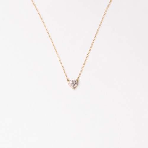 14K Χρυσό Κολιέ με Διαμάντια PF7036