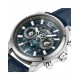 POLICE Menelik Blue Leather Strap PEWJF0004302