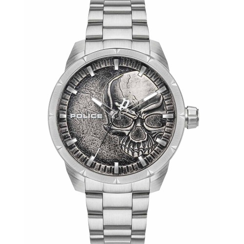 POLICE Neist Silver Stainless Steel Bracelet PL.15715JS78M