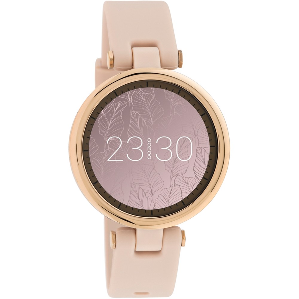 OOZOO Smartwatch Pink Rubber Strap Q00400