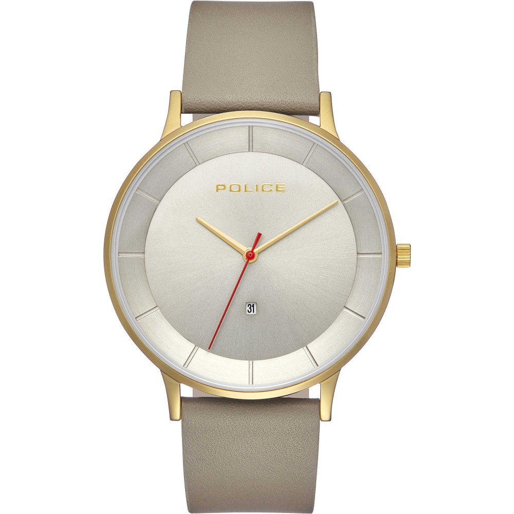 POLICE Smart Style Beige Leather Strap R1451306001