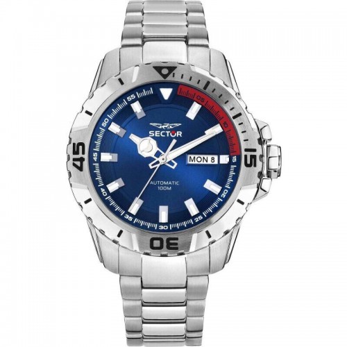 SECTOR Legend Αυτόματο με Ασημί Μπρασελέ από Ανοξείδωτο Ατσάλι R3223135001