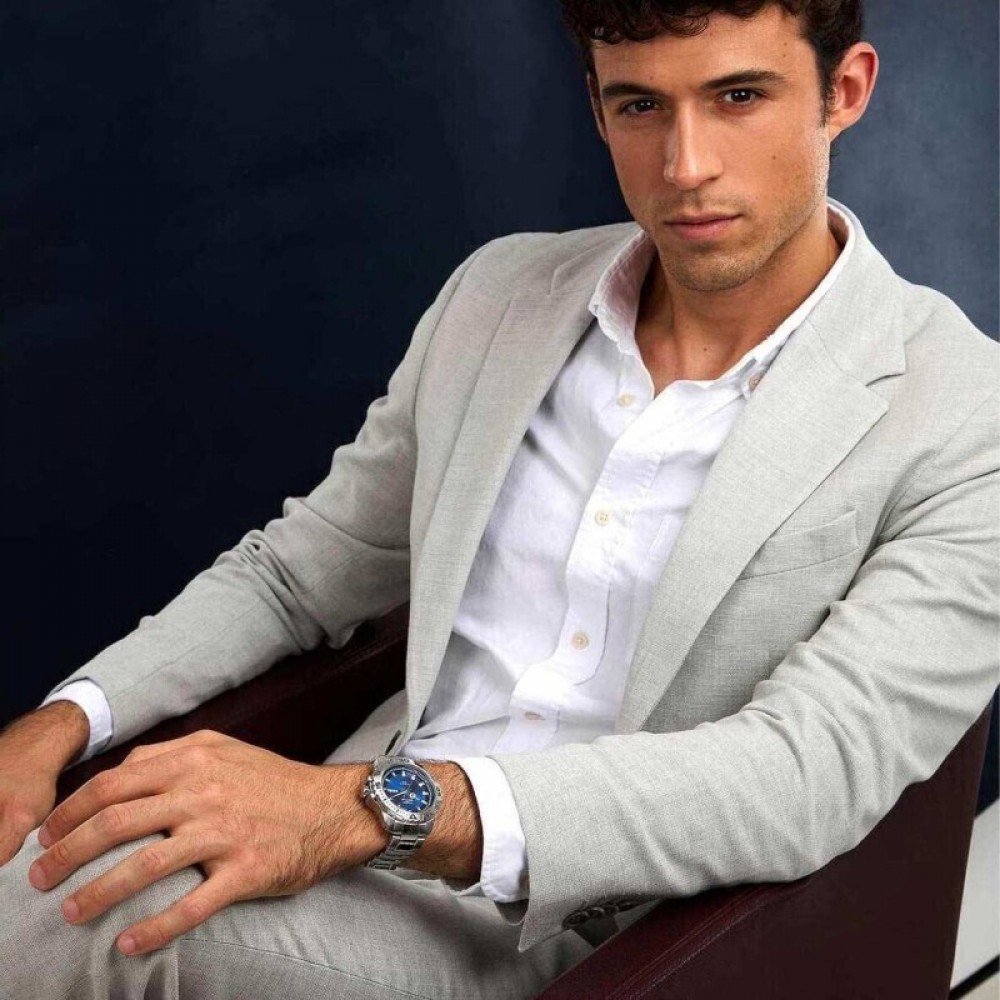 SECTOR Legend Αυτόματο με Ασημί Μπρασελέ από Ανοξείδωτο Ατσάλι R3223135001