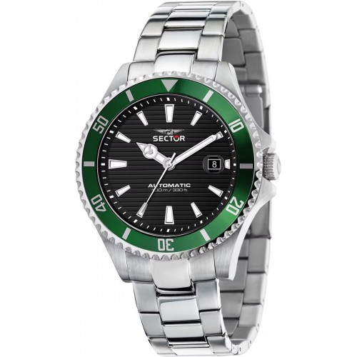 SECTOR 230 Automatic Stainless Steel Bracelet R3223161008