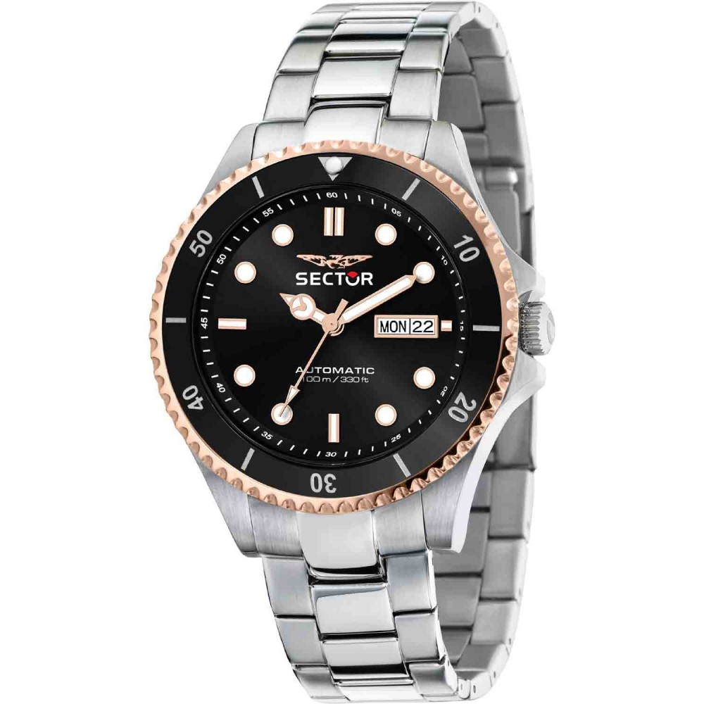 SECTOR 230 Automatic Stainless Steel Bracelet R3223161009