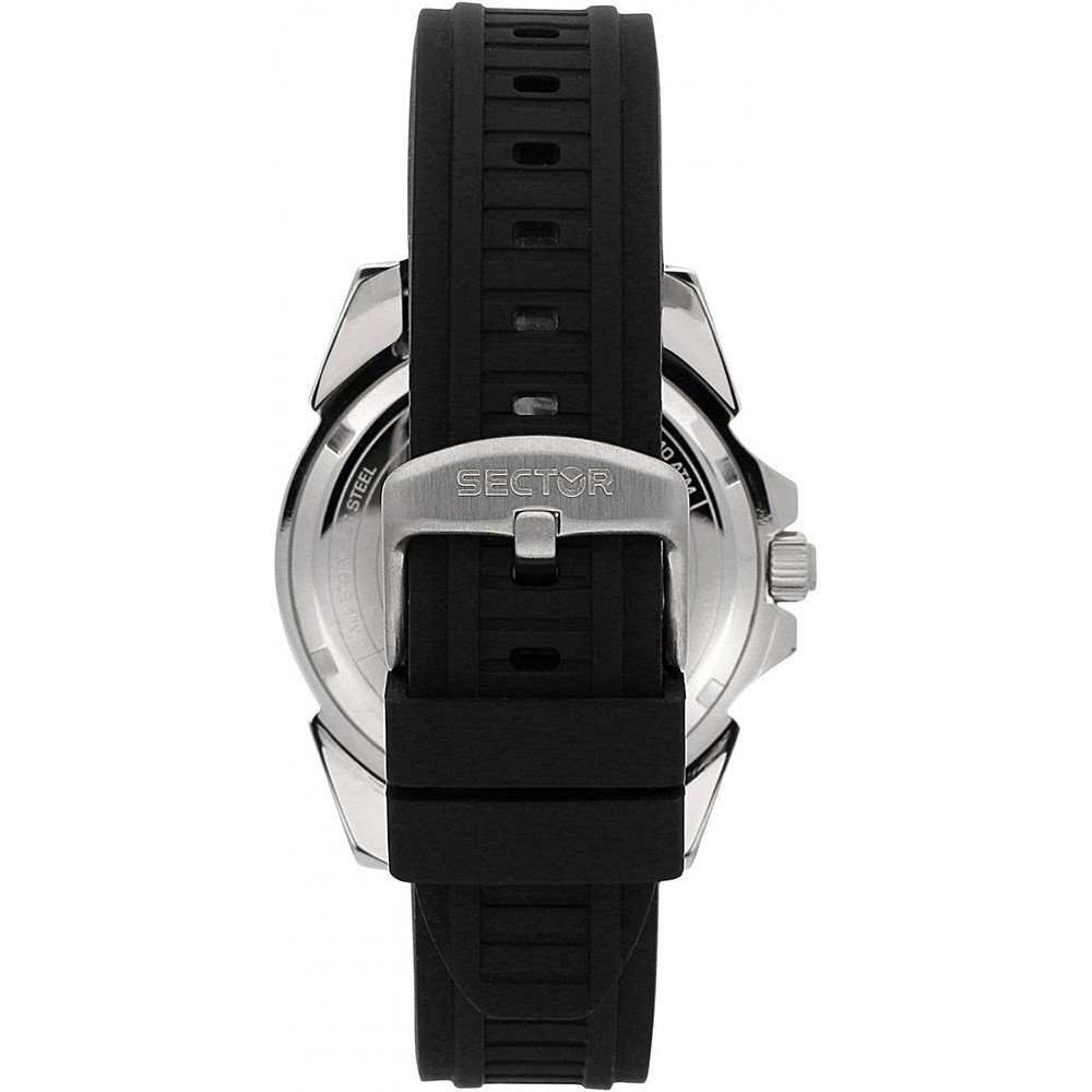 SECTOR 450 Black Rubber Strap R3251276002