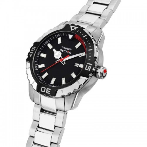 SECTOR Legend με Ασημί Μπρασελέ από Ανοξείδωτο Ατσάλι R3253135001