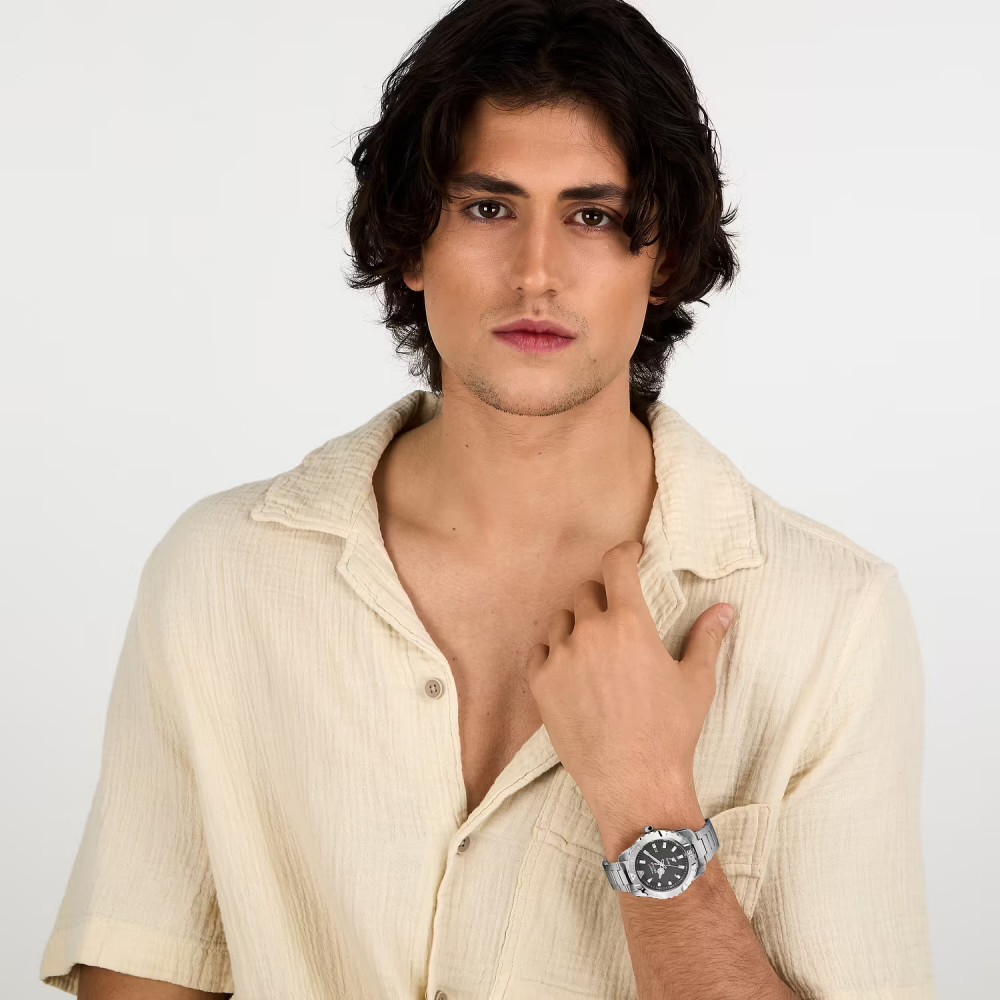 SECTOR Legend με Ασημί Μπρασελέ από Ανοξείδωτο Ατσάλι Επετειακό "Alpini 1872" R3253135004