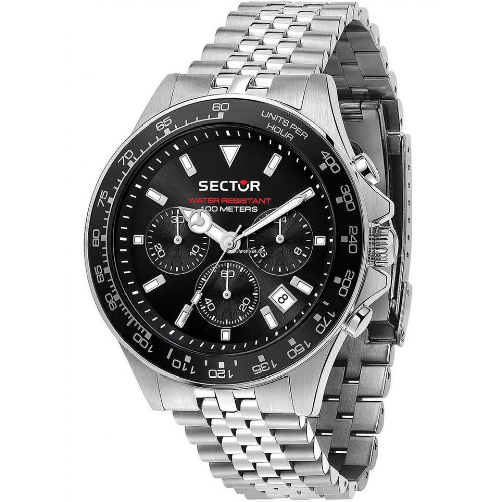 SECTOR 230 Chronograph Silver Stainless Steel Bracelet R3273661033