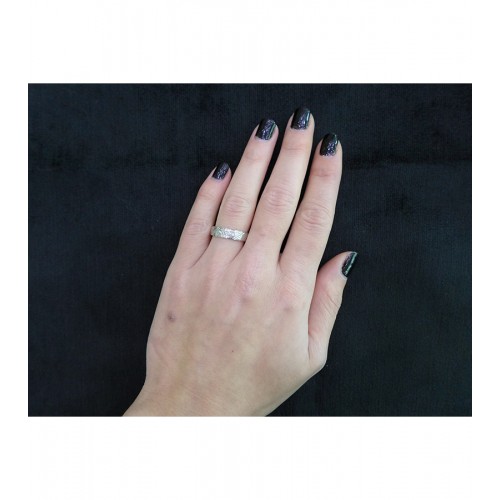 MASCHIO FEMMINA Eternity Λευκόχρυσες Σετ Βέρες 9K or 14K or 18K GO030CZ