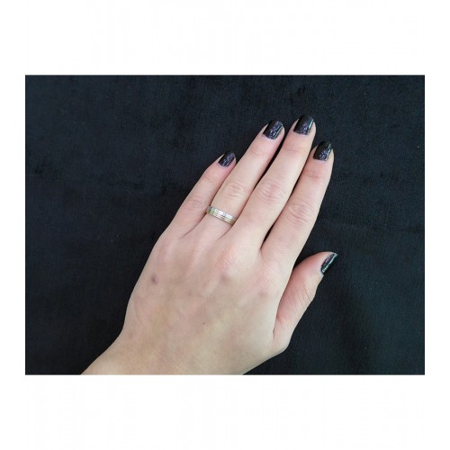 MASCHIO FEMMINA Eternity Χρυσές & Λευκόχρυσες Σετ Βέρες 9K or 14K or 18K F4367CZ