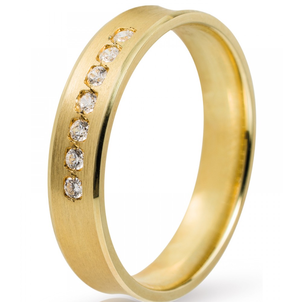 MASCHIO FEMMINA Eternity Χρυσές Σετ Βέρες 9K or 14K or 18K G4365CZ