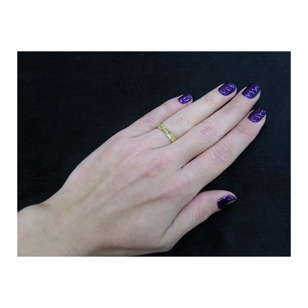 MASCHIO FEMMINA Slim Χρυσές Σετ Βέρες 9K or 14K or 18K SL10