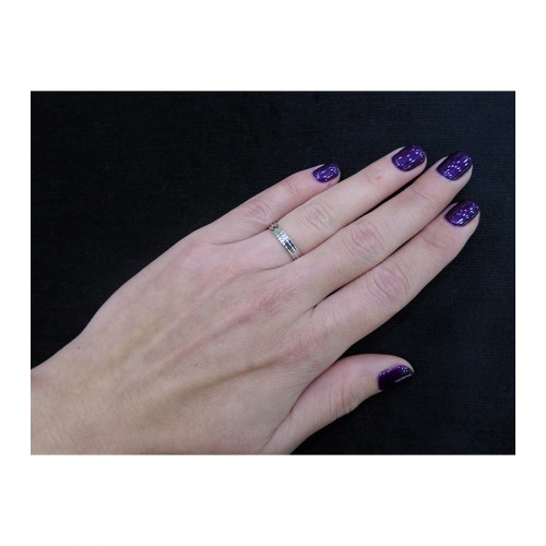 MASCHIO FEMMINA Slim Λευκόχρυσες Σετ Βέρες 9K or 14K or 18K SL13