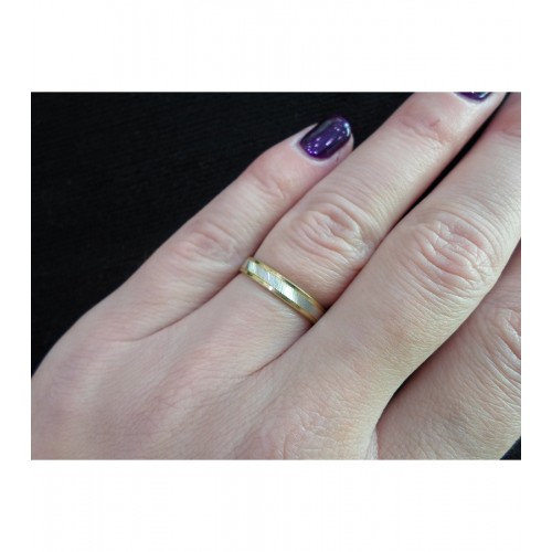 MASCHIO FEMMINA Slim Χρυσές & Λευκόχρυσες Σετ Βέρες 9K or 14K or 18K SL27