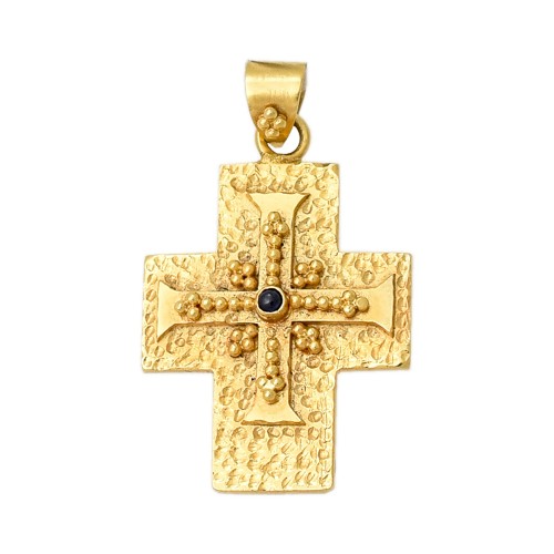 18K Χρυσός Σταυρός Χειροποίητος S2770