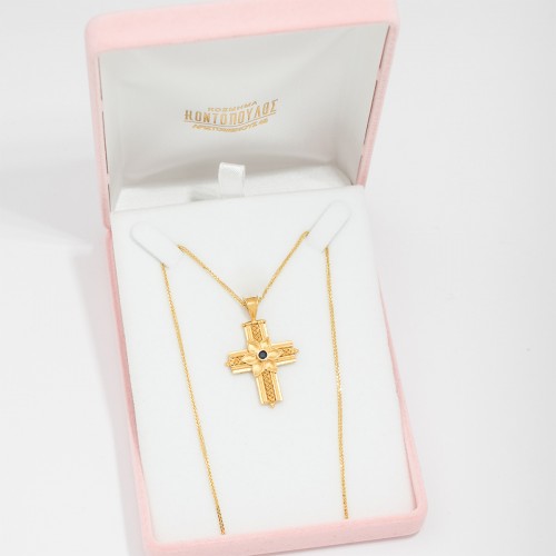 18K Χρυσός Σταυρός Χειροποίητος S29310