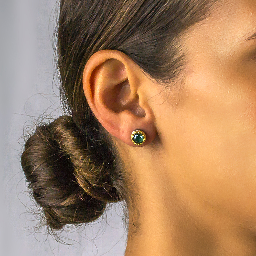 DIMITRIOS EXCLUSIVE Ασήμι 925 Σκουλαρίκια με Swarovski Πέτρες S50