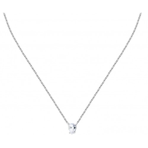 MORELLATO Κολιέ από Ασήμι 925, με Λευκό Ζιργκόν SAIW211