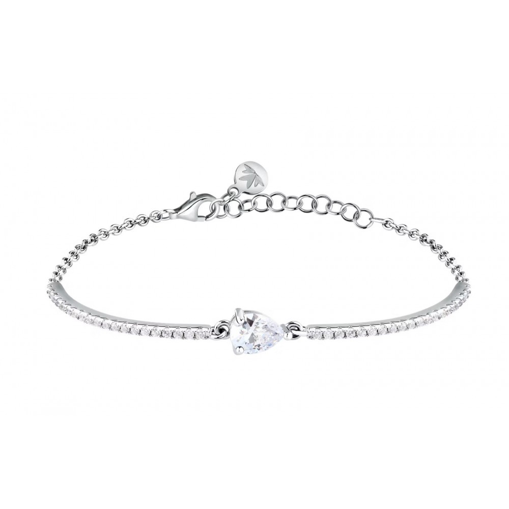 MORELLATO Βραχιόλι από Ασήμι 925, με Λευκά Ζιργκόν SAIW213
