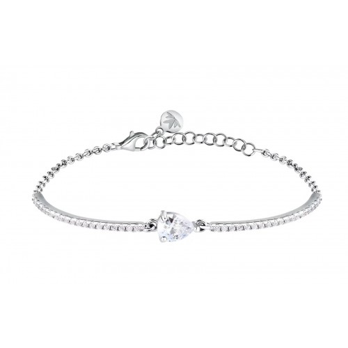 MORELLATO Βραχιόλι από Ασήμι 925, με Λευκά Ζιργκόν SAIW213