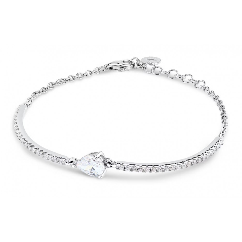 MORELLATO Βραχιόλι από Ασήμι 925, με Λευκά Ζιργκόν SAIW213
