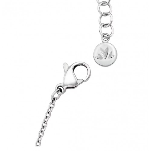 MORELLATO Κολιέ από Ασήμι 925, με Πέρλα και Λευκά Ζιργκόν SANH02