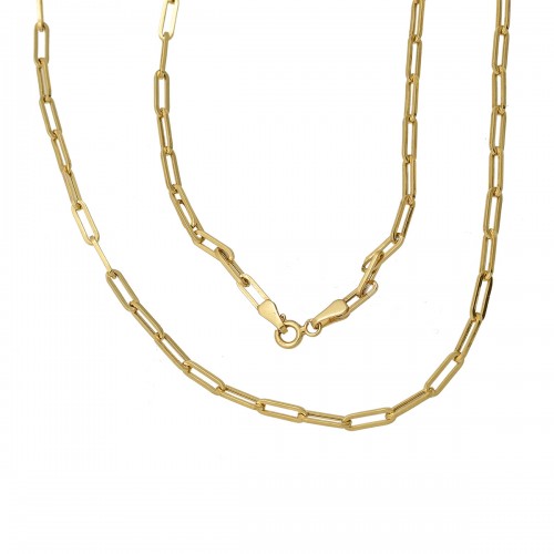 14K Χρυσό Κολιέ Με Κρίκους SK478VR