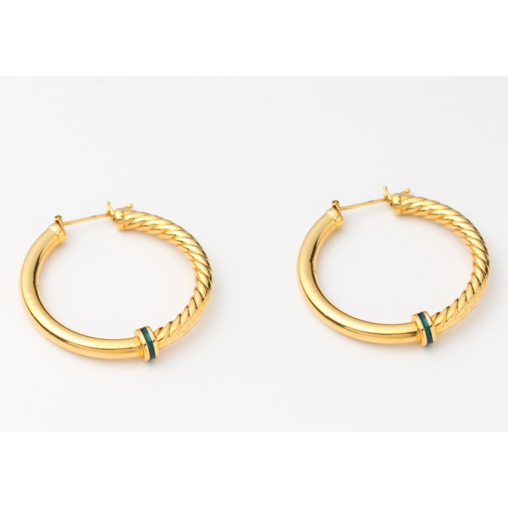 14K Χρυσά Σκουλαρίκια SK721KR