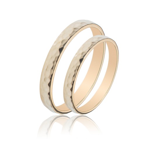 MASCHIO FEMMINA Sottile Χρυσές Σετ Βέρες 9K - 14K - 18K SL46