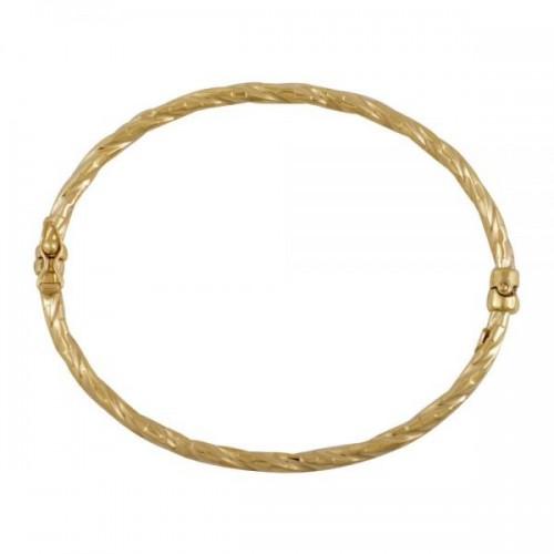 925 Ασήμι Χειροπέδα Επιχρυσωμένη SSBR51343CCS