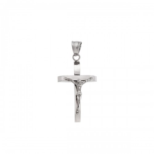 Senza, Ατσάλινος Σταυρός σε Ασημί Χρώμα SSD5625SR