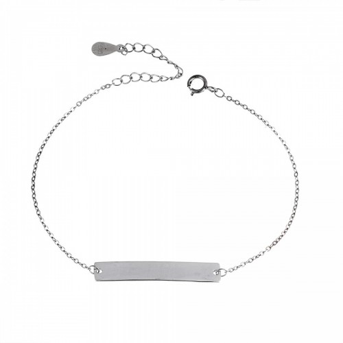 Senza Βραχιόλι Silver 925, Ταυτότητα SSR1967