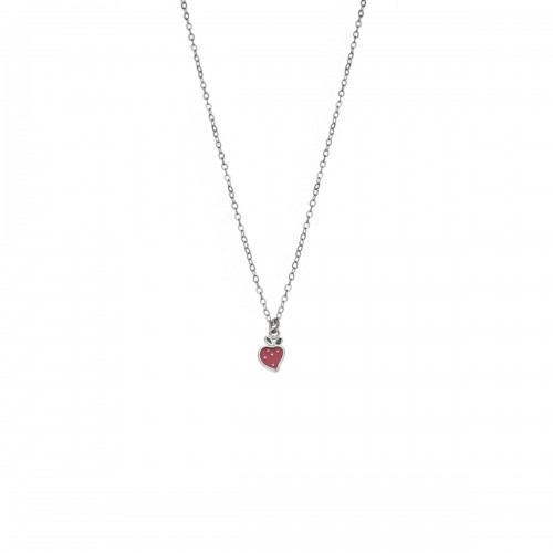 Senza 925 Ασήμι Κολιέ "Φράουλα" με Κόκκινο σμάλτο SSR3668-1SR