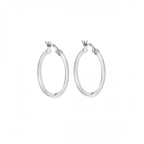 Σκουλαρίκια Senza ασήμι 925, Κρίκοι SSR3701SR