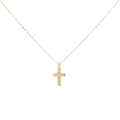 14K Χρυσός Σταυρός ST112AD
